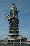 la tour du port de sagunto - en entier