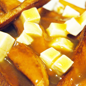 la poutine canadienne version française