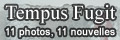 Tempus Fugit - bannière 120x40 - composition grise